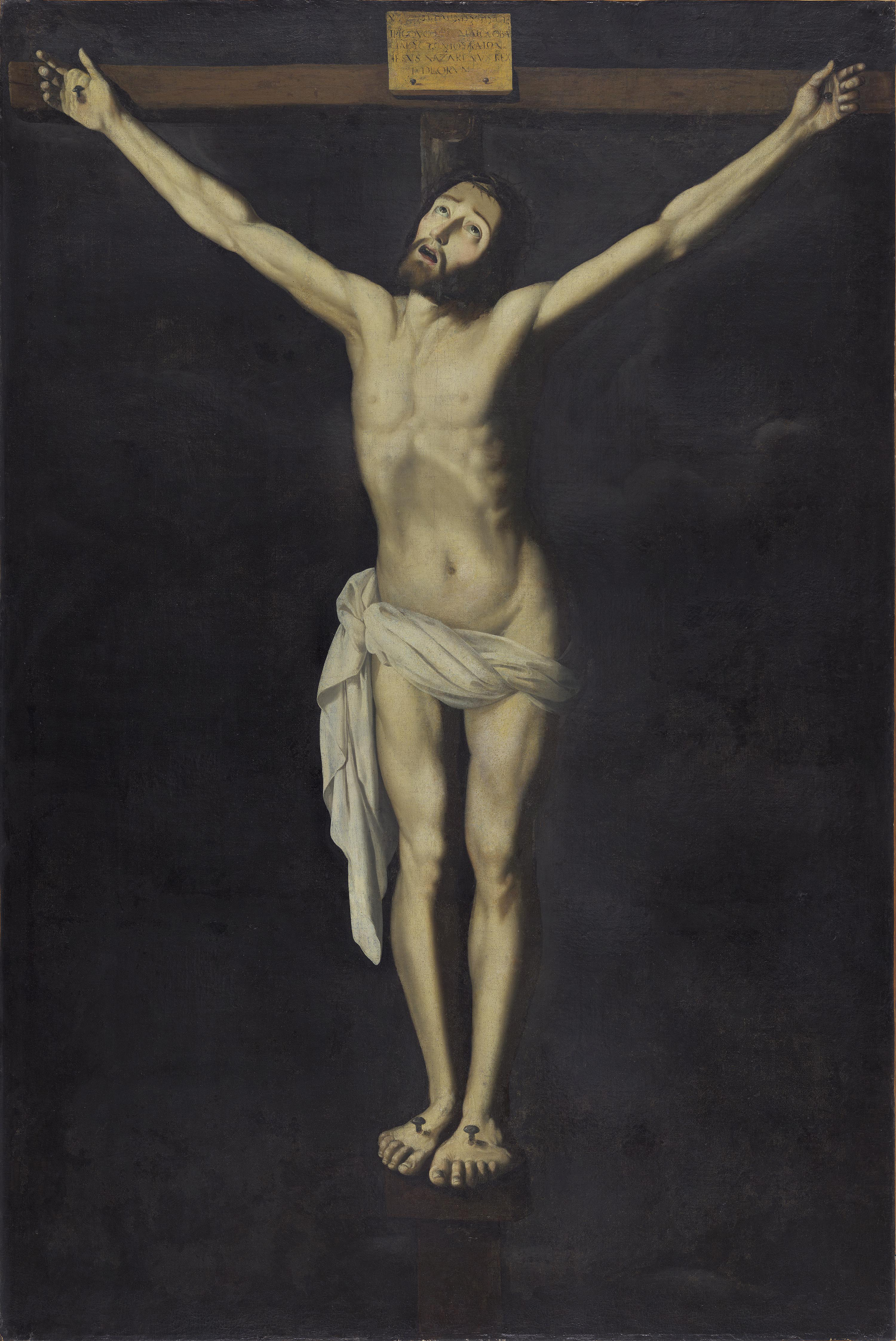 Christ on the Cross - Zurbarán. Museo Nacional Thyssen-Bornemisza